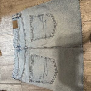 Light Blue Denim Skirt